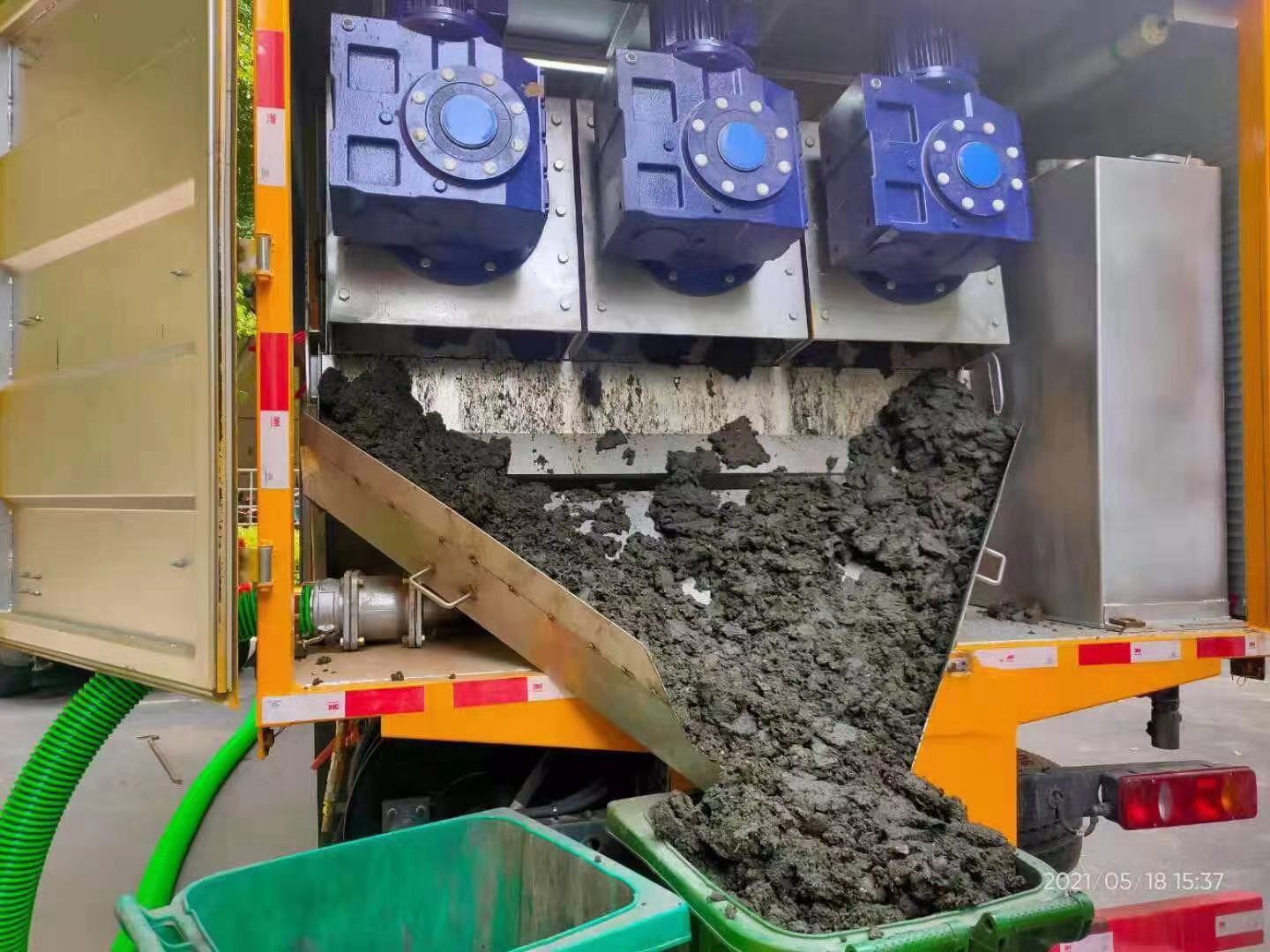 榆树化粪池清掏城市维护站-泥浆净化干湿分离处理